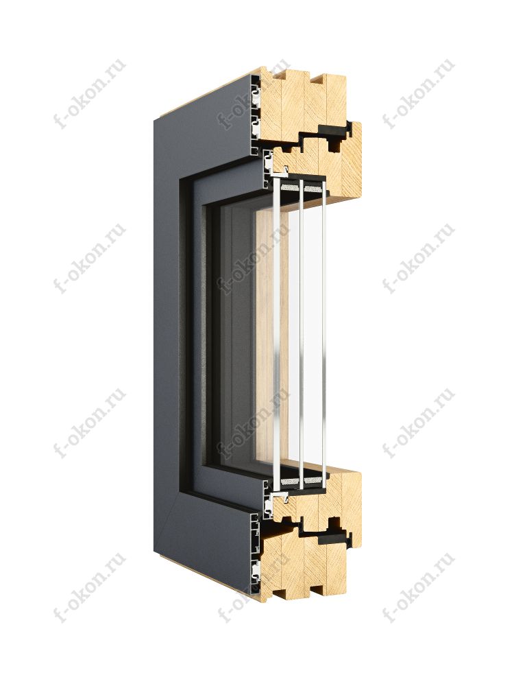Squared Wood Alu Raffaello 92