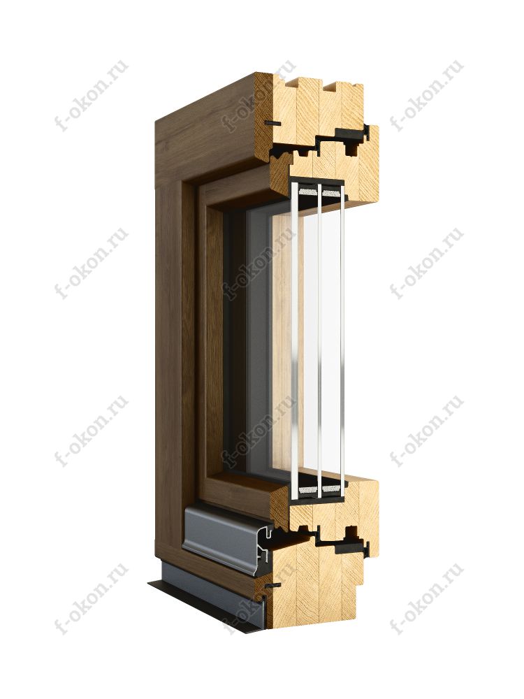 Squared Wood Mask 92